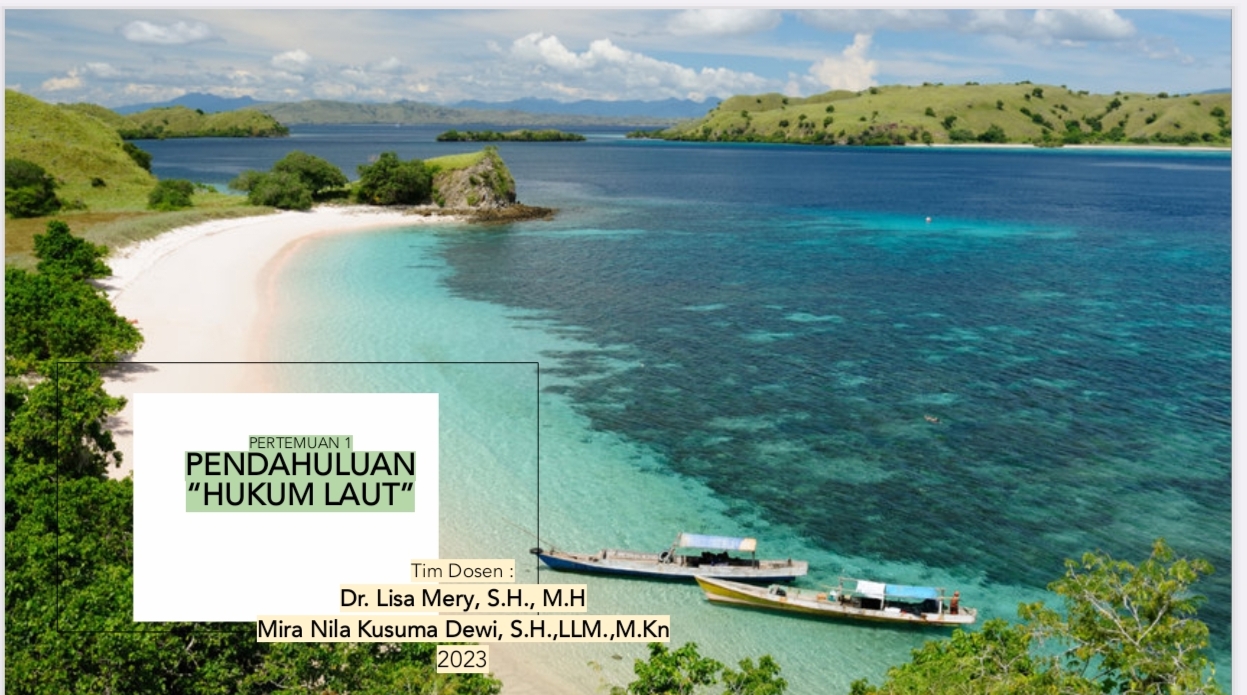 Hukum Laut Genap 2022/2023
