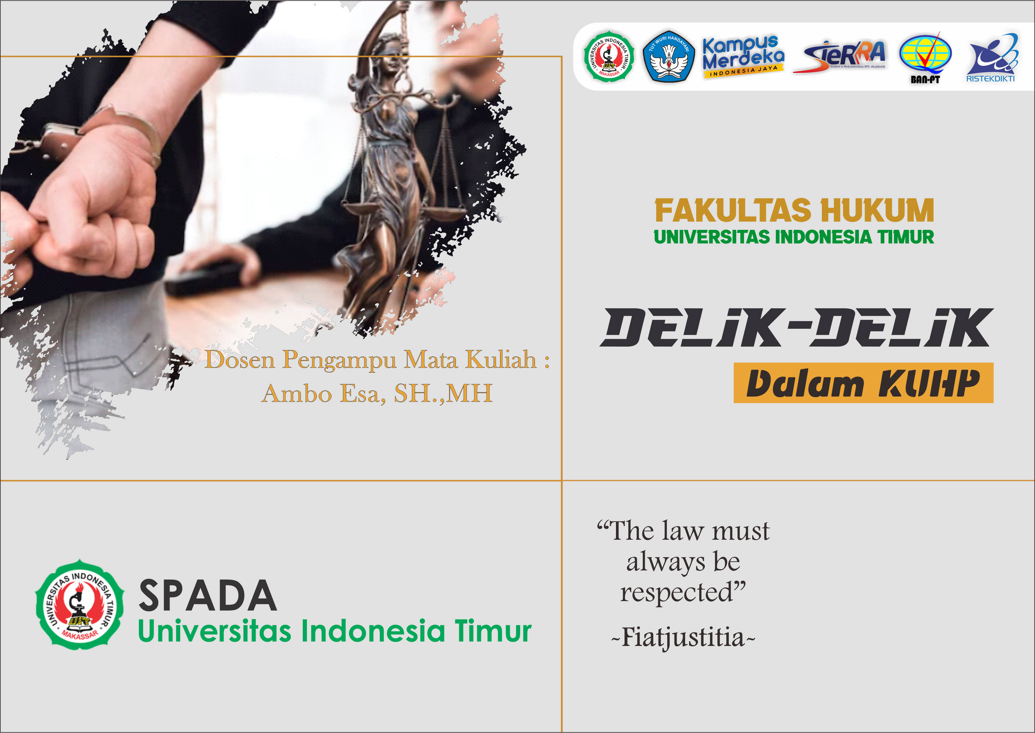 DELIK-DELIK DI DALAM KUHP