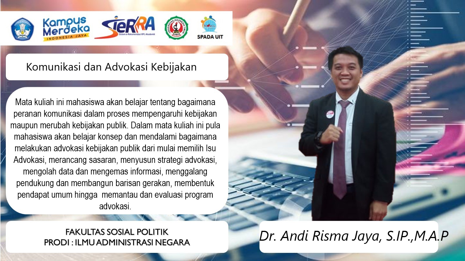 KOMUNIKASI DAN ADVOKASI KEBIJAKAN