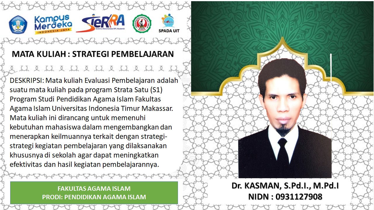 STRATEGI PEMBELAJARAN A.21