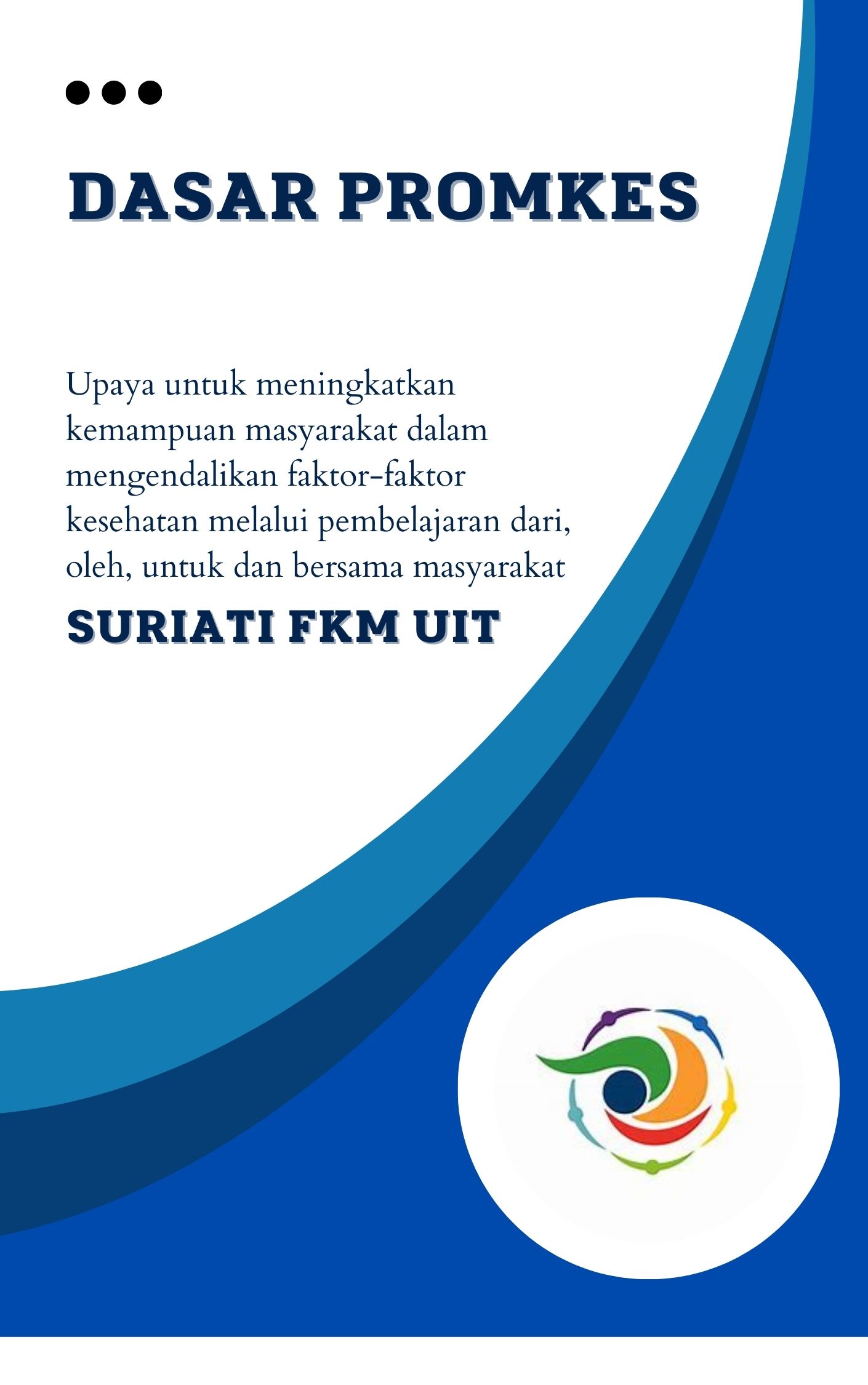Dasar Promosi Kesehatan