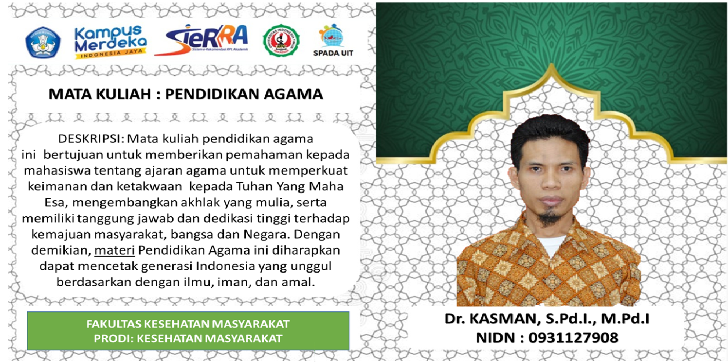 PENDIDIKAN AGAMA