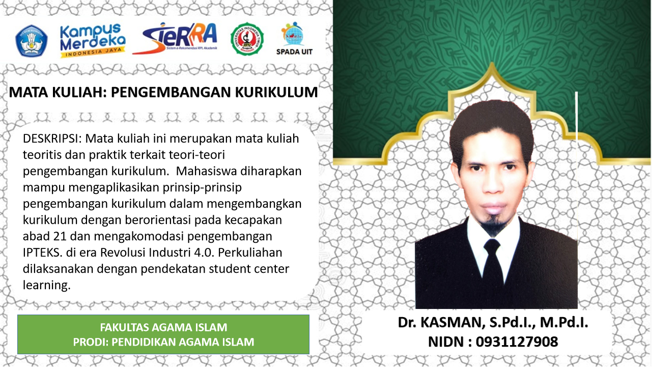 PENGEMBANGAN KURIKULUM