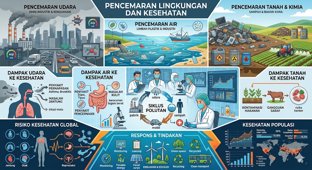 Pencemaran Lingkungan dan Kesehatan