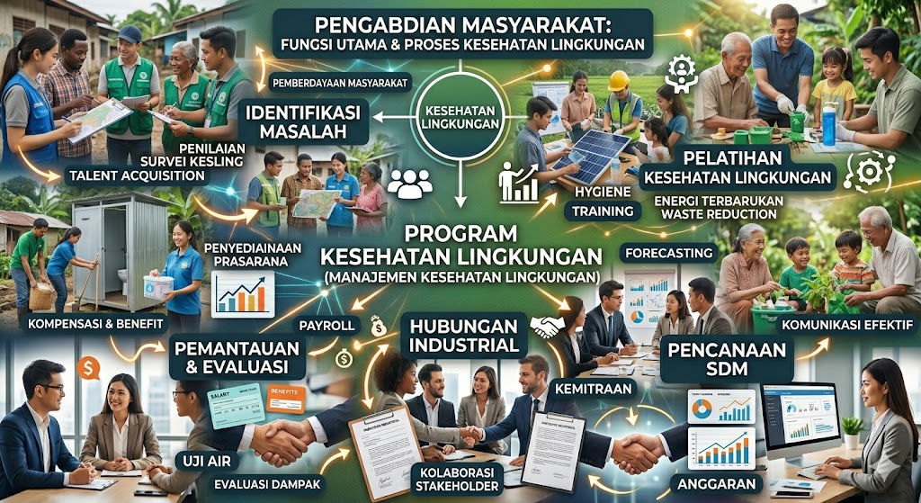Pengabdian kepada Masyarakat Bidang Kesehatan Lingkungan