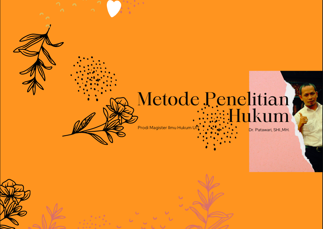 Metode Penelitian Hukum 